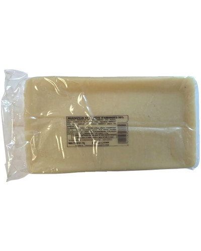 Pâte d'amande blanche 22% Caullet 1 Kg