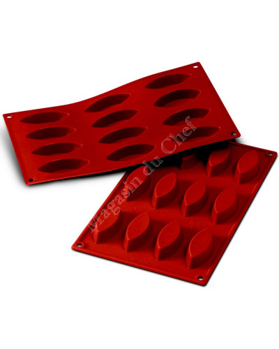 Moule silicone 12 barquettes