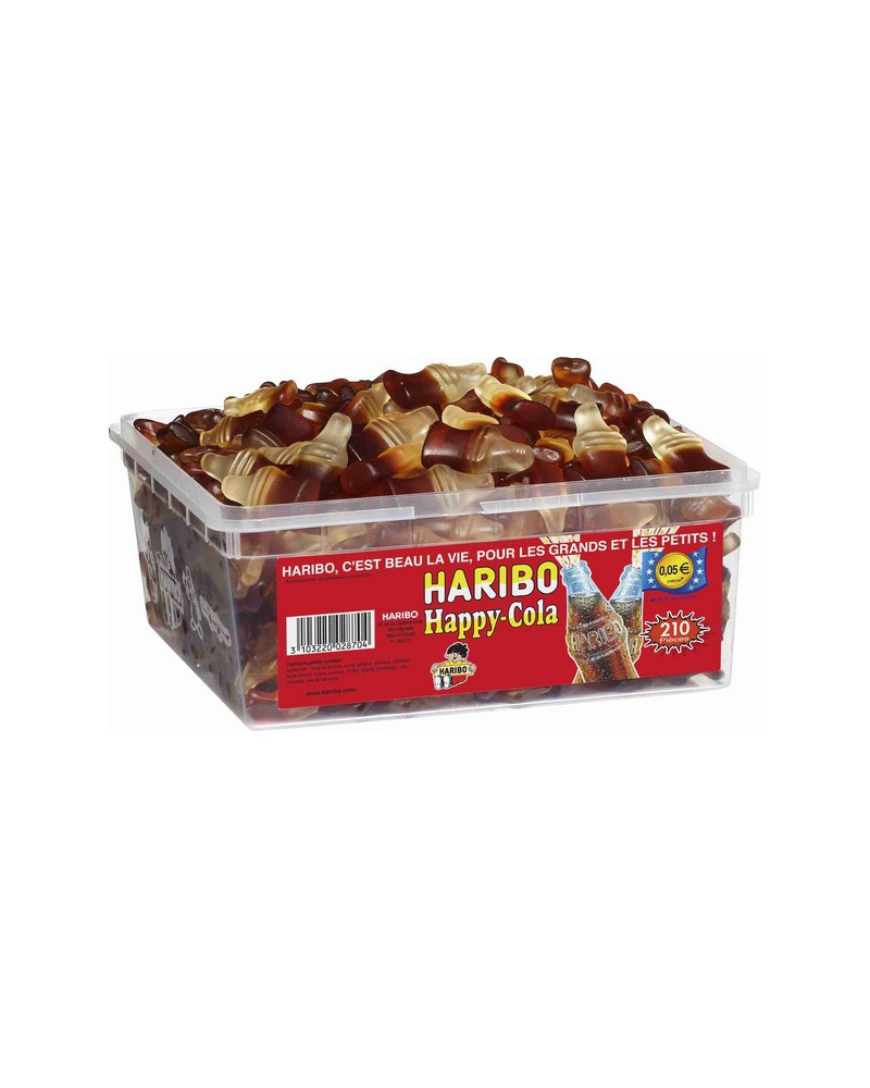 Bouteille cola mistral Pik haribo tubo 210p