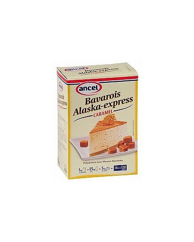 Preparation bavarois Alaska Express CARAMEL Boite 1 kg