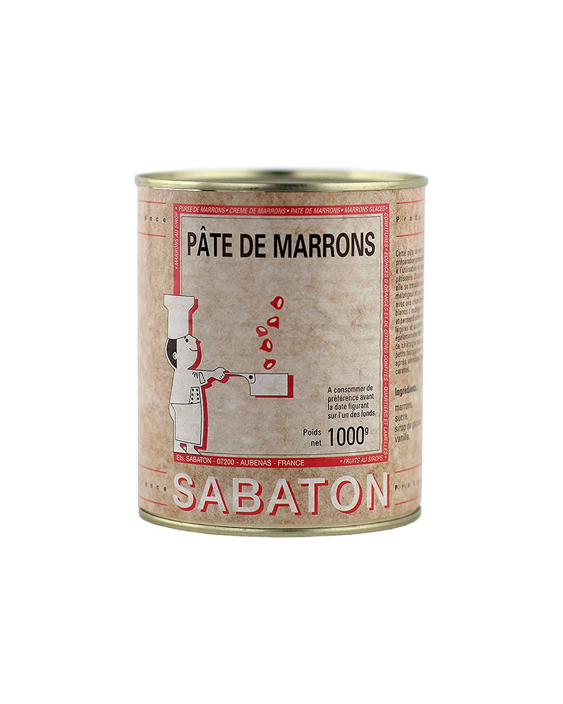 Pâte de marrons Sabaton 1kg