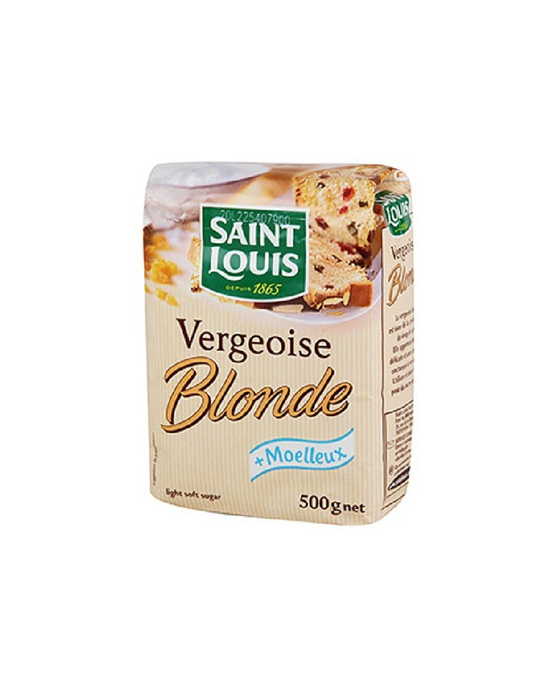 Vergeoise blonde Saint Louis 500 grammes