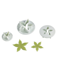 Découpoir fleur (Lot de 3)