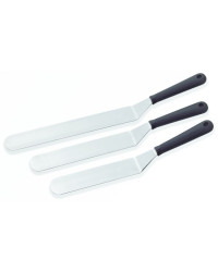 Spatule coudée en inox