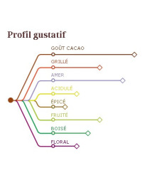 Chocolat couverture noire Équateur Barry 76% pistoles 1Kg