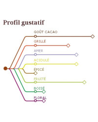 Chocolat couverture noir Haïti Barry 65% cacao pistoles 1kg