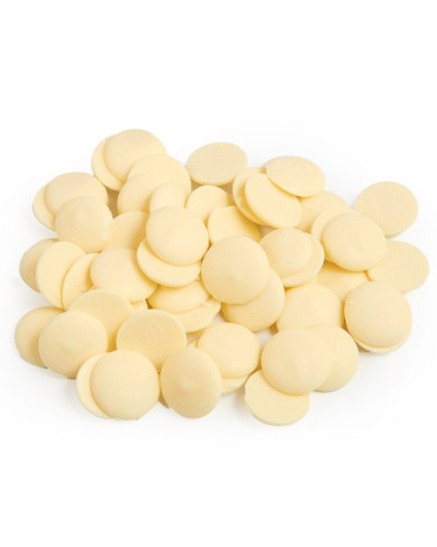 Chocolat couverture blanc W2NV Callebaut 28% cacao pistoles 2,5kg