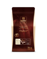 Chocolat couverture blanc Zephyr Barry 34% cacao pistoles 5kg