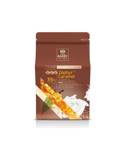 Chocolat couverture noir Haïti Barry 65% cacao pistoles 1kg