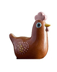 Moule pour chocolat poulette design