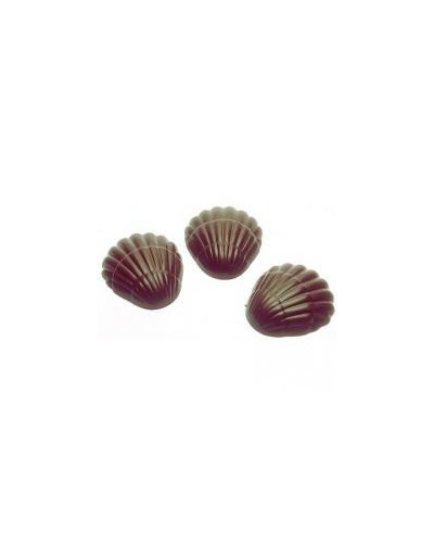 Moule pour friture en chocolat coquillages et crustacés