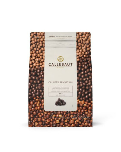 Callets Sensation marbré Callebaut 32% cacao pistoles 2,5kg
