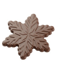 Moule pour friture en chocolat Flocons de neige