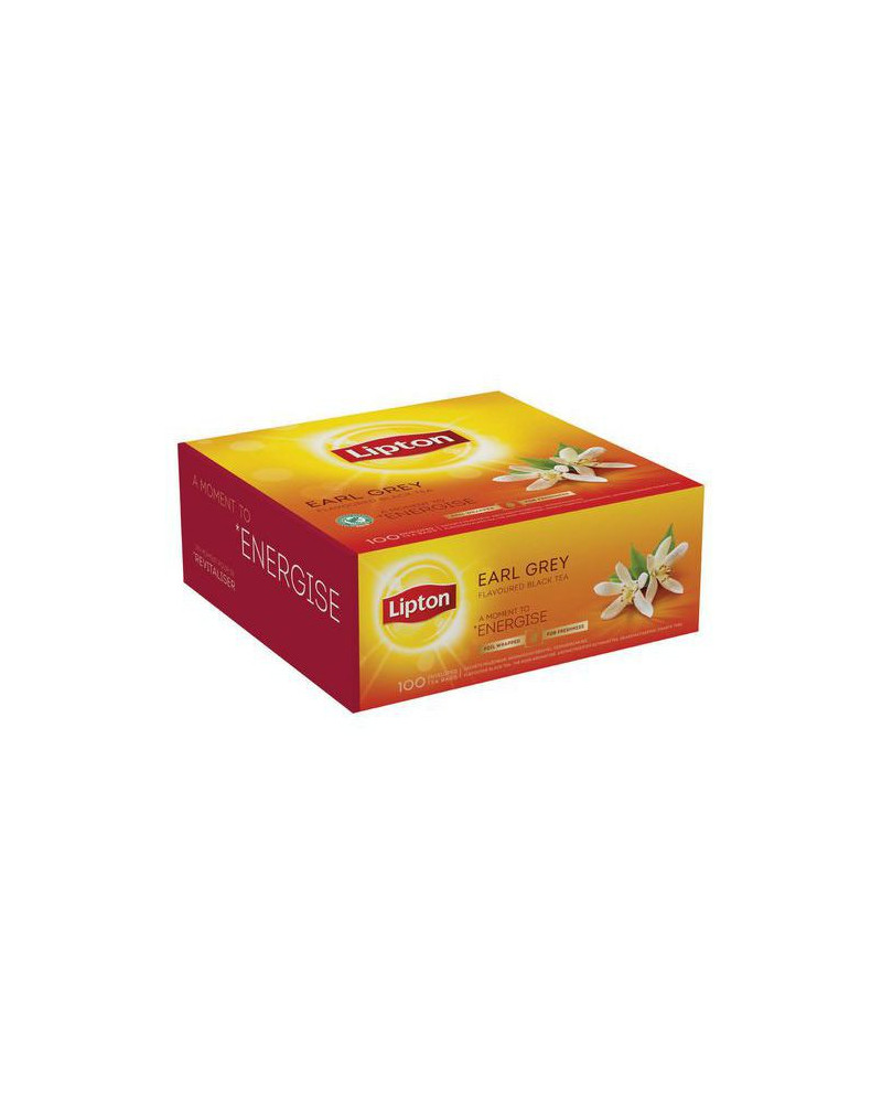 Thé Earl Grey Lipton 100 sachets