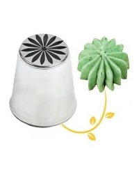 Douille inox spéciale "décors fleurs" N°249