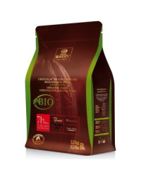 Chocolat couverture noir Barry 71% cacao pistoles 2,5kg