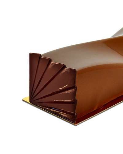 Moule pour chocolat embout de bûche Epi