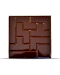 Moule pour chocolat embout de bûche Brique