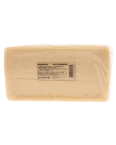 Pâte d'amande blanche 23% 1 kg