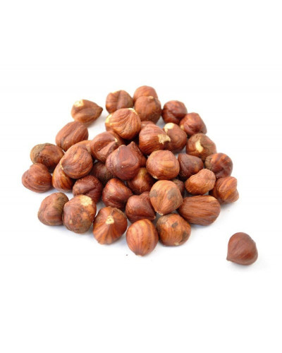 Noisettes Brutes avec peau (decortiquees naturelles) 1 Kg