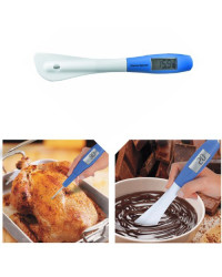 Spatule en silicone avec thermomètre sonde 29cm