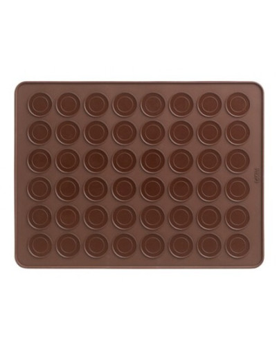 Tapis silicone spécial macaron double face