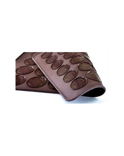 Tapis silicone spécial macaron double face