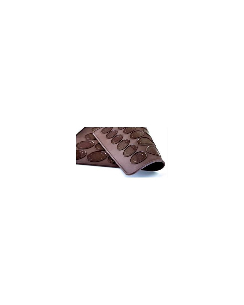 Tapis silicone spécial macaron double face