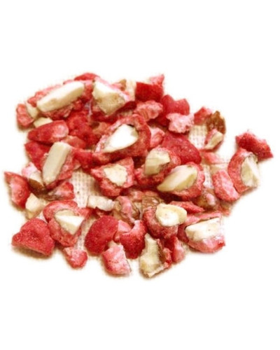 Pralines rouges amandes concassées