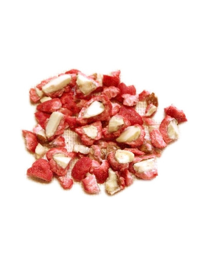 Pralines rouges amandes concassées