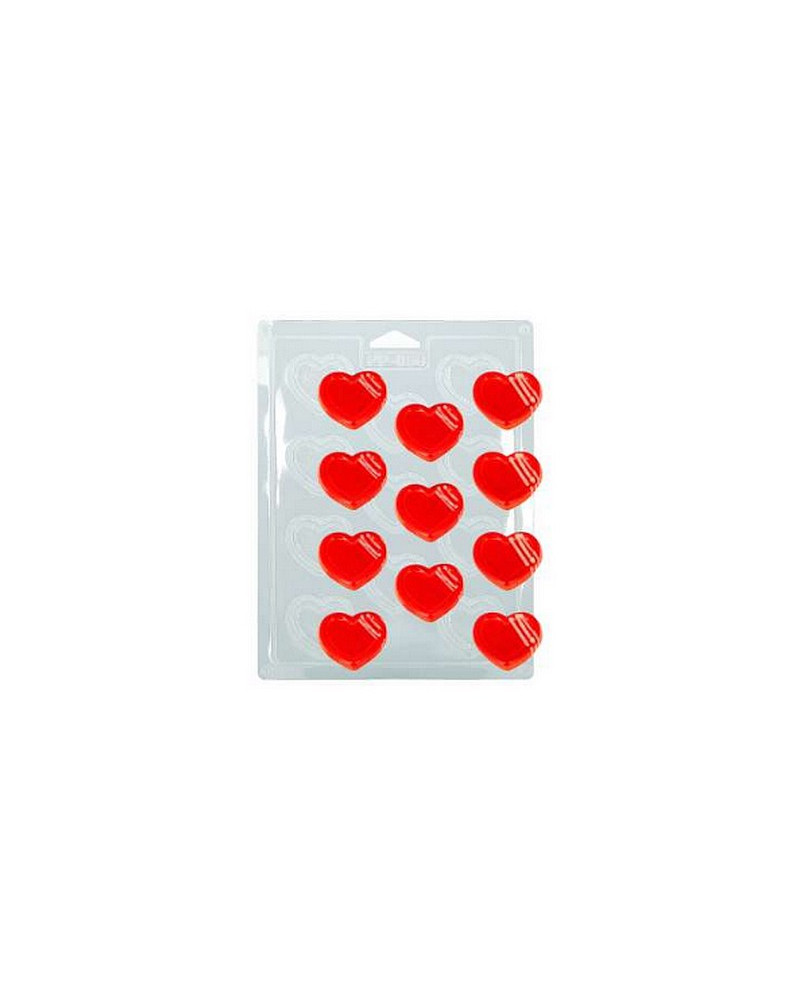 Plaque pour chocolat coeur Déco Relief