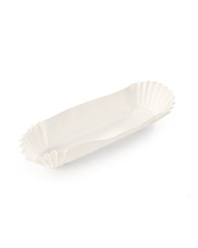 Caissettes cuisine en papier blanches (x100) Nordia