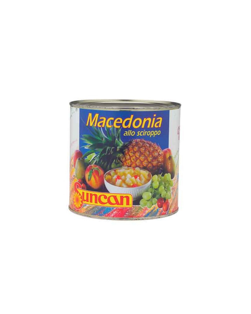 Macédoine de fruits au sirop Suncan conserve