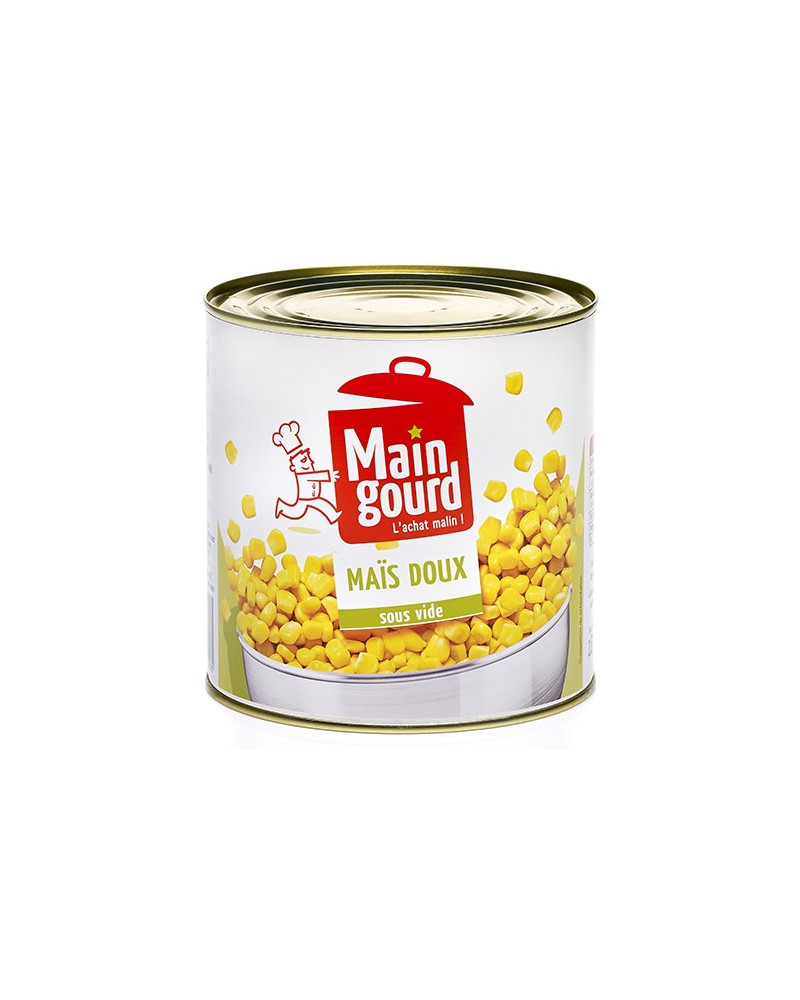 Maïs doux en grains Maingourd conserve