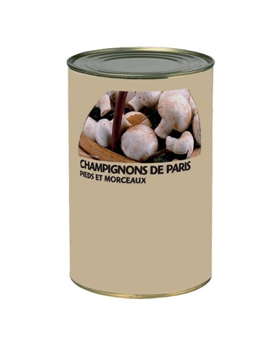 Champignons de Paris en conserve