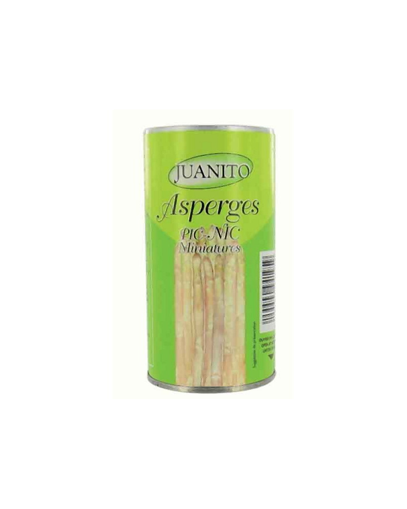 Asperges blanches miniatures en conserve