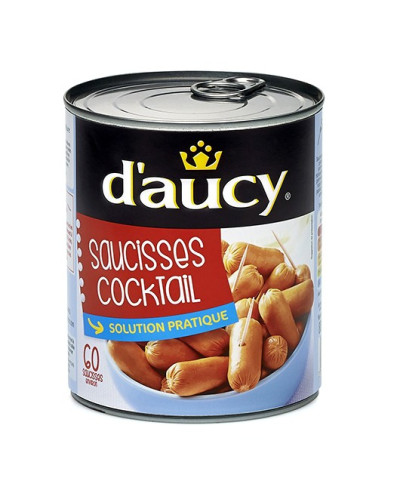 Saucisses cocktail Daucy conserve