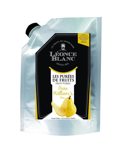 Purée de poire Williams Léonce Blanc 1kg