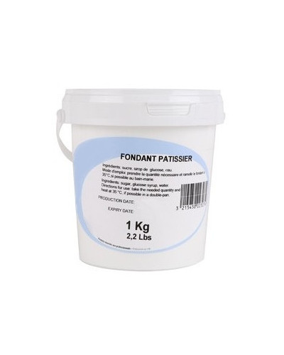 Fondant blanc patissier par 1 Kg