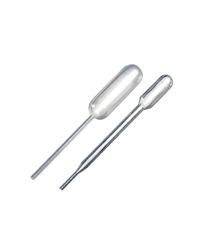 Pipettes plastique 1 ml (100 unités)