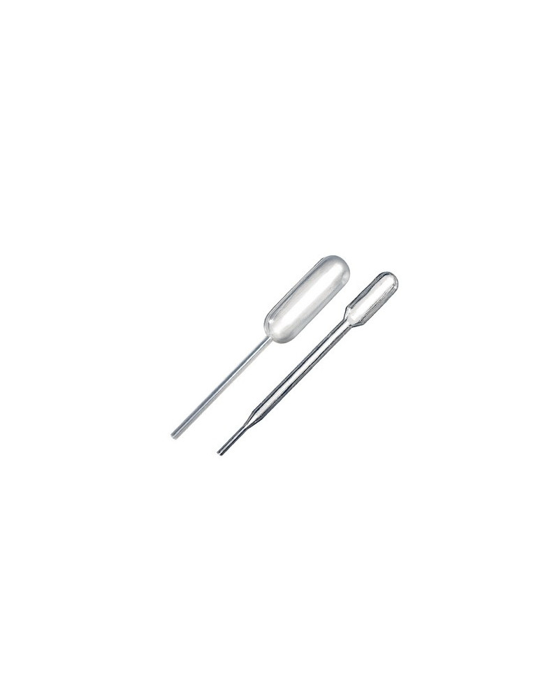 Pipettes plastique 1 ml (100 unités)