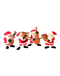 Assortiment décors de Noël pour bûche x10