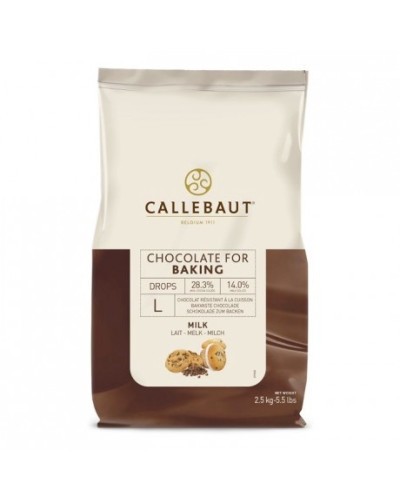 Pépites de chocolat au lait 2,5kg Callebaut