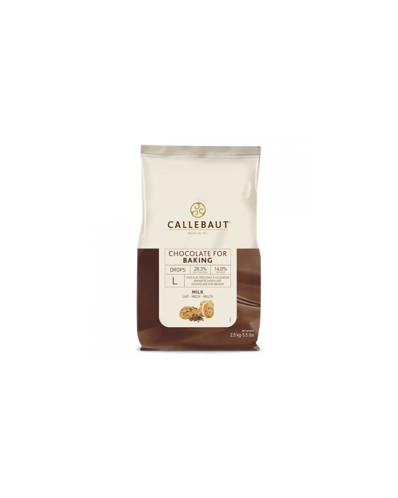 Pépites de chocolat au lait 2,5kg Callebaut
