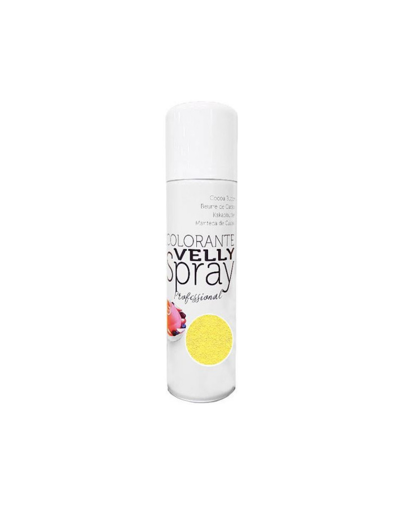 Colorant Alimentaire en Spray Effet Velours Blanc 250ml