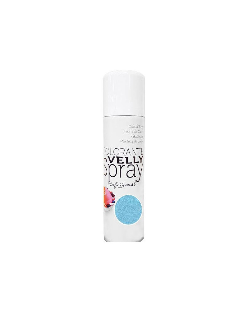 Colorant Alimentaire en Spray Effet Velours bleu 250ml