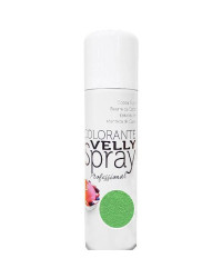 Spray colorant alimentaire "Effet Velours" vert