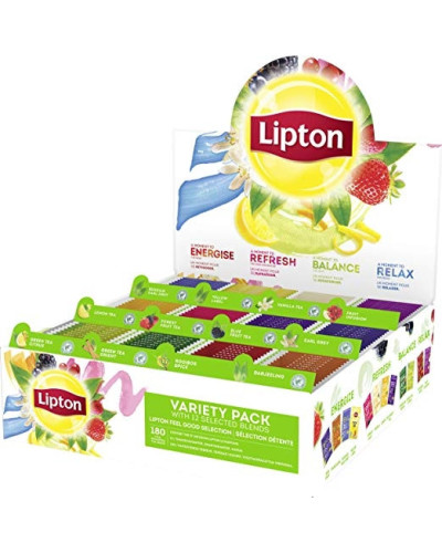Thé Lipton Variety Pack (180 sachets)
