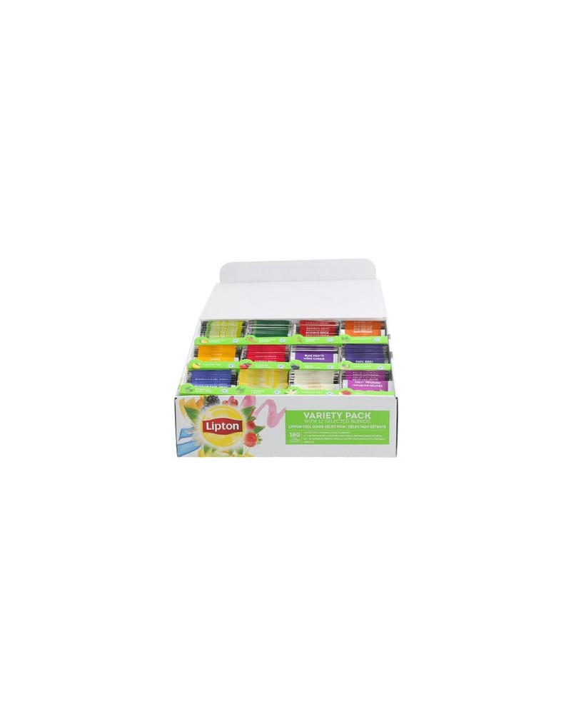 Coffret thé Lipton Variety Pack (180 sachets)