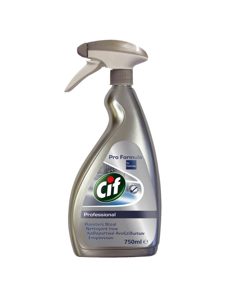 Nettoyant vitres et inox Cif 750 ml